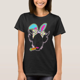 Camiseta Lindo Coelho de Páscoa da Vaca das Terras Altas Me