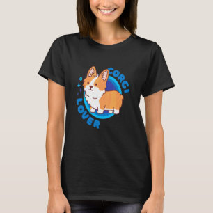 Camiseta Lindo Corgi Presente de Amor por Cães Pai de Pelos