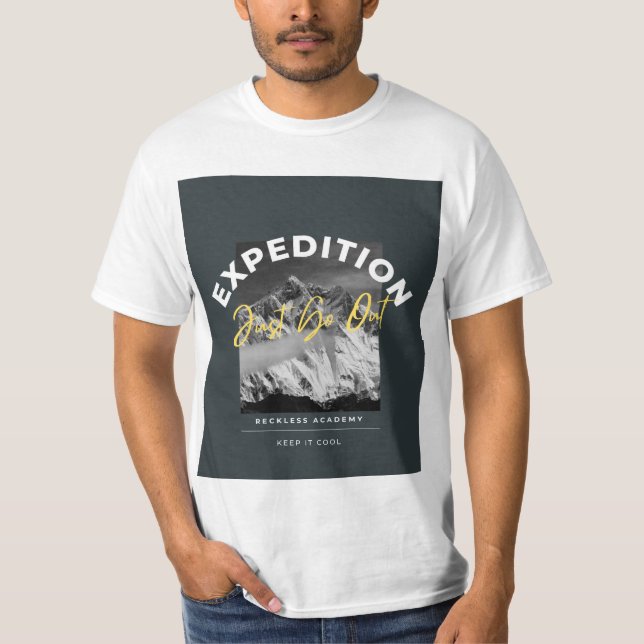 Camiseta Lindo desenho do mar (Frente)