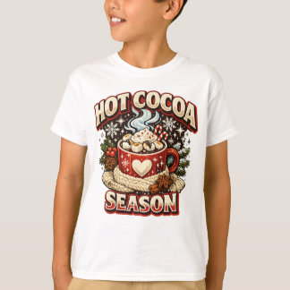 Camiseta Lindo Design de Natal – Magia Festiva de Férias