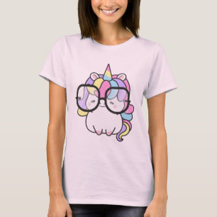 Camiseta Lindo Design de Unicórnio Engraçado para Meninas q
