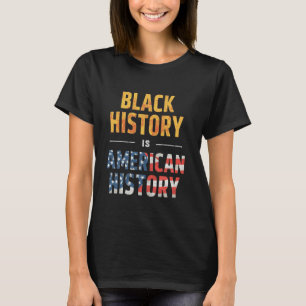 Camiseta Lindo E Respeite a História Negra Afro-Americana