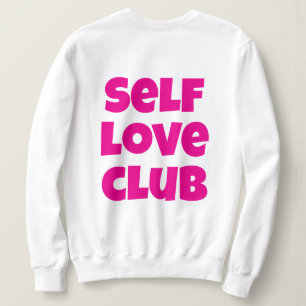 Camiseta Lindo Elegante Moderno Clube de Amor Próprio Femin