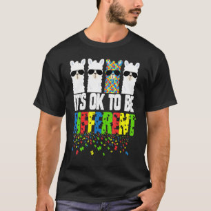 Camiseta Lindo Está Tudo Bem Ser Diferente Conscientização