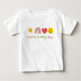 Camiseta Lindo feliz todos os dias 