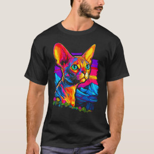 Camiseta Lindo Gato Devon Rex