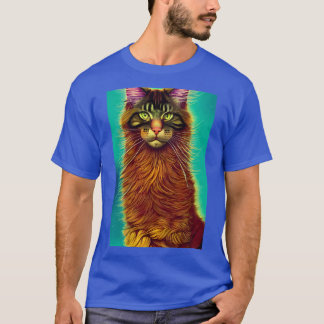 Camiseta lindo gato-do-mato-grande