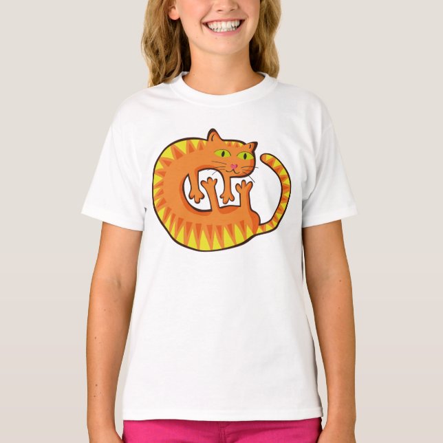 Camiseta Lindo Gato, gato, gatinho (Frente)