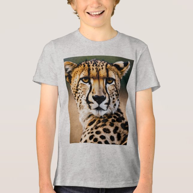 Camiseta Lindo Guepardo – Velocidade e Graça da Savana (Frente)