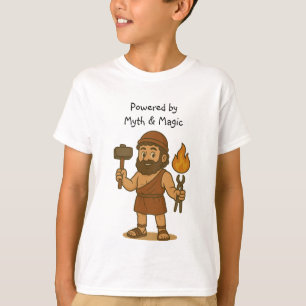 Camiseta Lindo Hermes Personalizado com o Poder do Mito e d