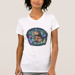 Camiseta Lindo Jardim de Cristal de Capivara Mágica de Outo