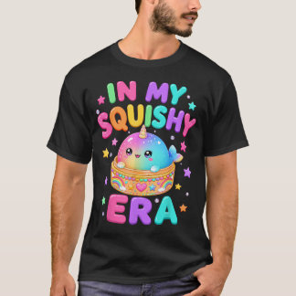 Camiseta Lindo Kawaii Dumpling Na Minha Era Squishy Mulhere