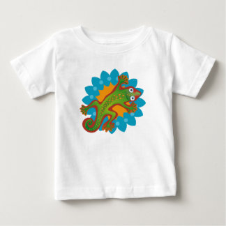 Camiseta Lindo lagarto verde