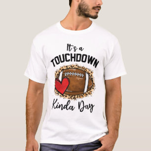 Camiseta Lindo Leopardo É Um Dia De Touchdown Footll Gam