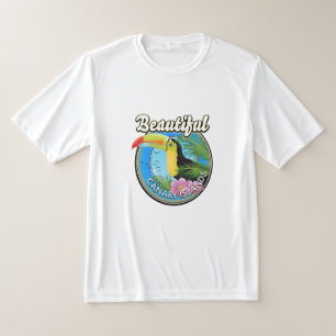 Camiseta lindo logotipo estilo vintage das ilhas Canárias