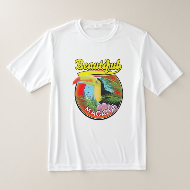 Camiseta Lindo logotipo Magaluf, tucano (Postura )