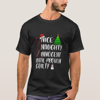 Camiseta Lindo Malicioso Inocente Até Prova em Contrário Na