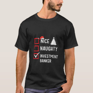 Camiseta Lindo Natal Travesso Banqueiro de Investimentos Fé
