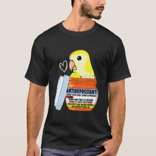 Camiseta Lindo Papagaio Antidepressivo I Monk Parakeet Amar