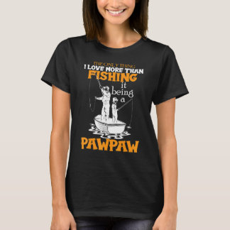 Camiseta Lindo Papai Pescando Peixe Papai Sendo Um Papai Pe