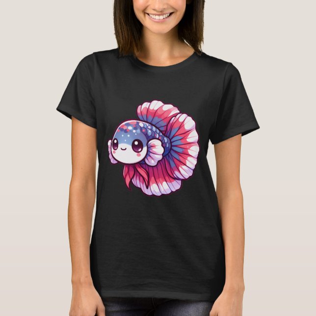 Camiseta Lindo Peixe Betta (Frente)