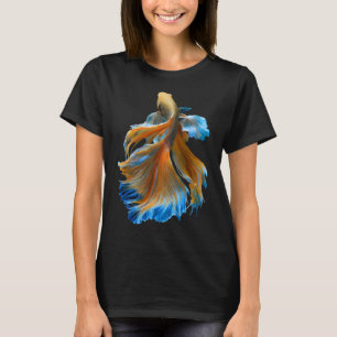 Camiseta Lindo peixe Guppy Guppies fancy tailandês lutador