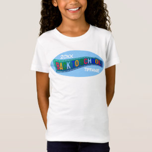 Camiseta Lindo Personalizado de Volta à Escola
