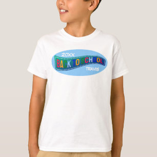 Camiseta Lindo Personalizado de Volta à Escola