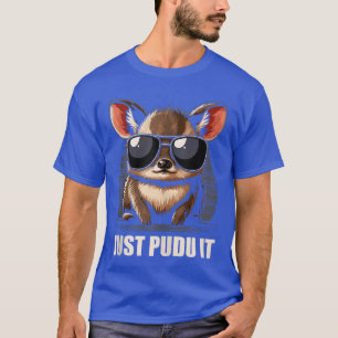 Camiseta Lindo Pudu Deer América do Sul desenho natureza pr