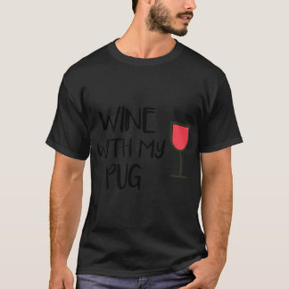 Camiseta lindo pug. abrace um pug