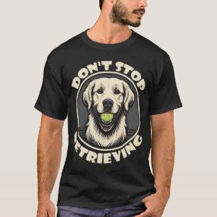 Camiseta Lindo Retriever Dourado - Não Pare de Recuperar