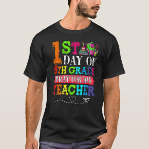 Camiseta Lindo Reze Por Meu Professor Primeiro Dia Da 5ª Sé