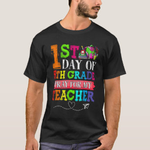 Camiseta Lindo Reze Por Meu Professor Primeiro Dia Da 5ª Sé