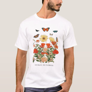 Camiseta Lindo Sem Chuva Sem Flores Mulheres