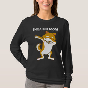 Camiseta Lindo Shiba Inu Para Mãe Japão Raça Animal