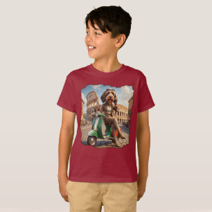 Camiseta Lindo Spinone Italiano Roma 3D