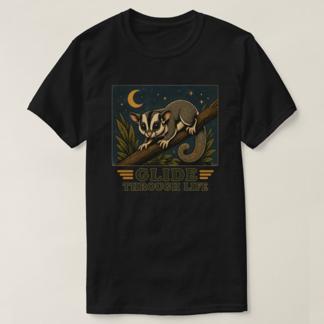 Camiseta Lindo Sugar Glider (Frente do Design)