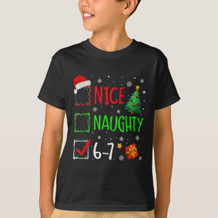 Camiseta Lindo Travesso 67 Fantasia de Natal 67 Meme Homens
