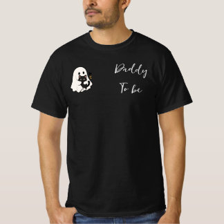 Camiseta Lindo Um pequeno Boo está quase chegando Chuvada