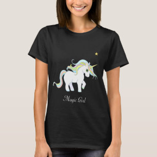 Camiseta Lindo Unicórnio Mágico com Estrela