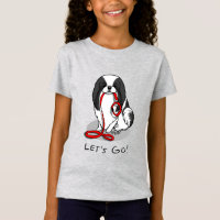 Lindo Vamos Lá! Cão Chinês Japonês (preto e branco