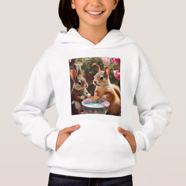 Camiseta Lindos amigos macios e fofinhos (Frente)