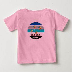 Camiseta Lindos Bebês Rosa