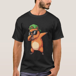 Camiseta Lindos Capivaras Meninos Homens Bebês Fã de Capiva