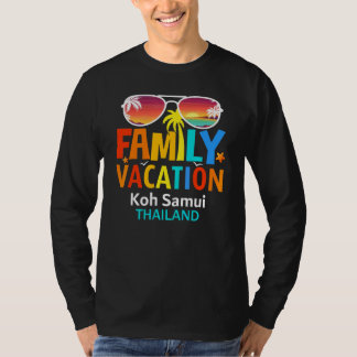 Camiseta Lindos Conjuntos Combinando Família Ilha Koh Samui