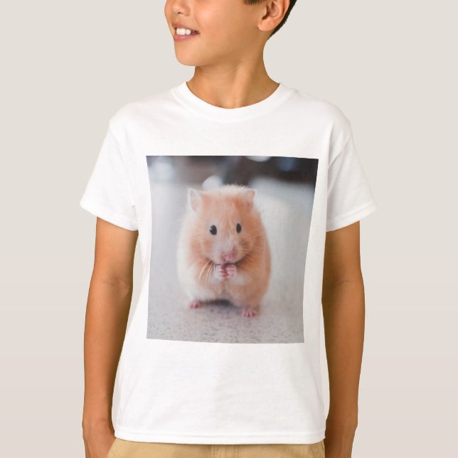 Camiseta Lindos Hamsters Amam Animais (Frente)