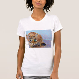 Camiseta Lindos olhos azuis de gato