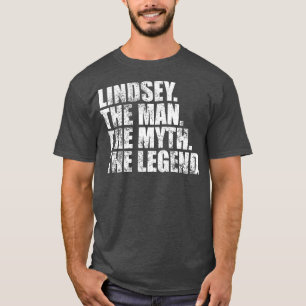 Camiseta Lindsey Nome da família Lindsey Linds de sobrenome