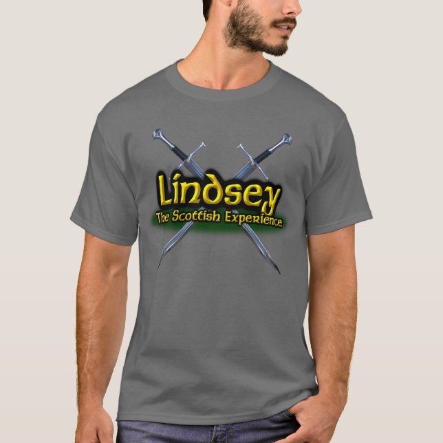 Camiseta Lindsey o clã escocês Lindsay da experiência (Frente)