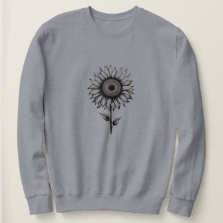 Camiseta Line Art Sunflower